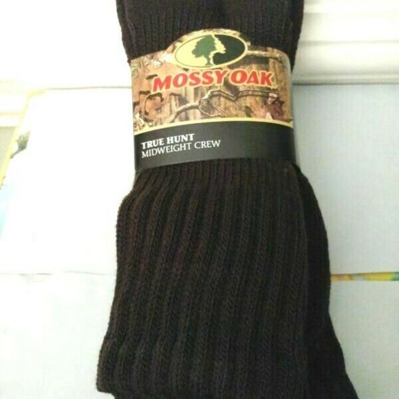 Mossy Oak Underwear & Socks Mens Mossy Oak Heavy Duty Long Socks